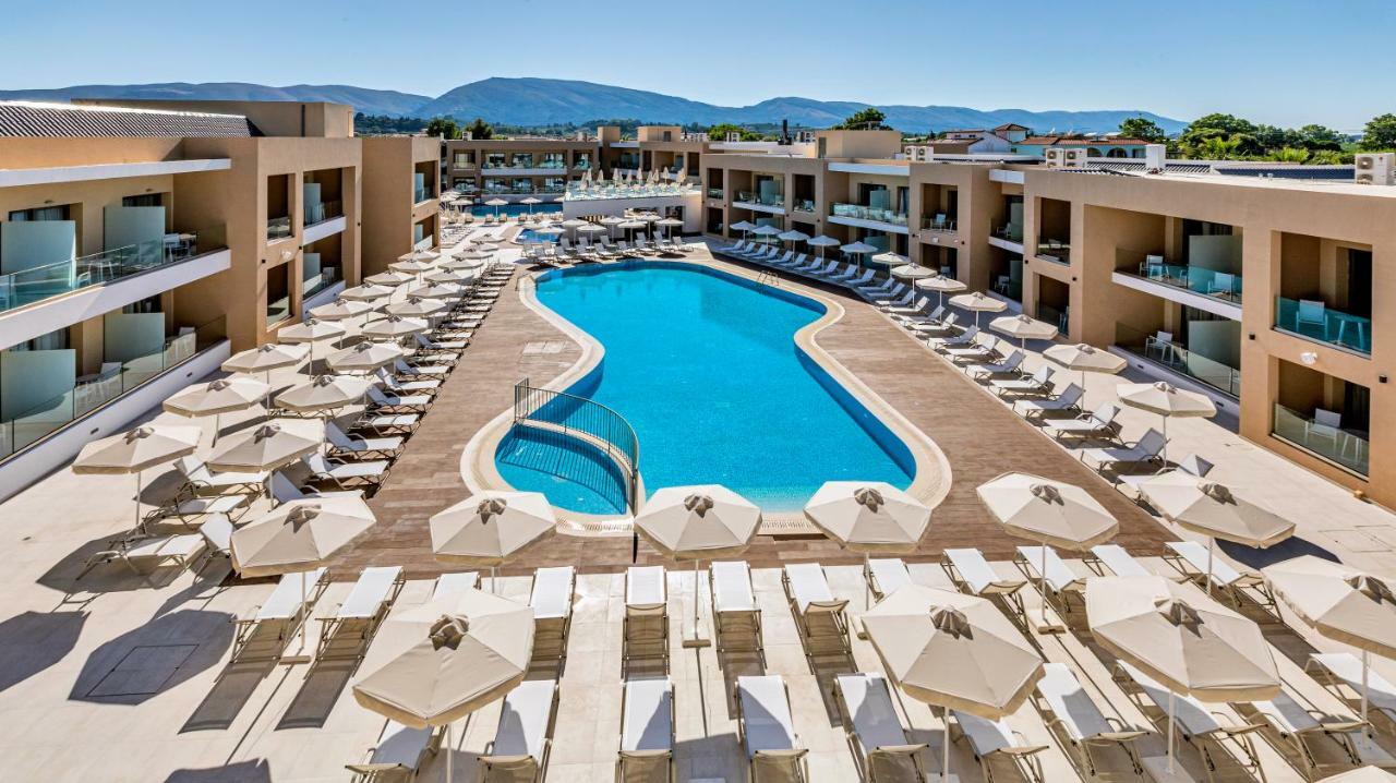 White Olive Elite Laganas Hotell Exteriör bild