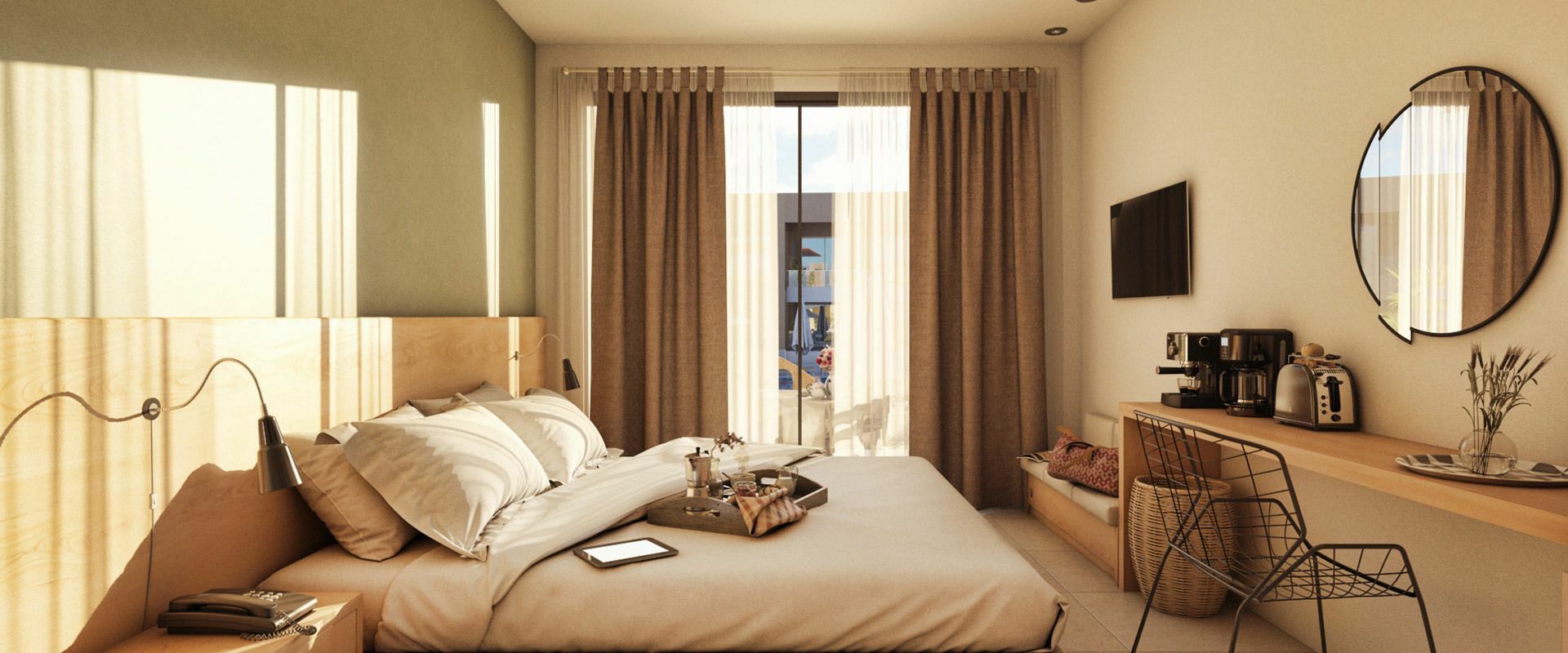 White Olive Elite Laganas Hotell Exteriör bild